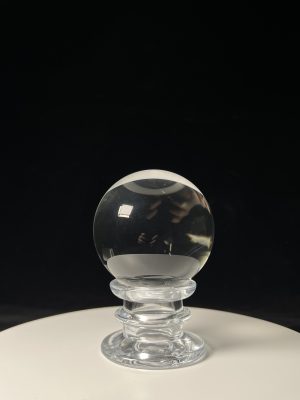 藍針白水晶球